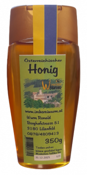 Österreichischer Blütenhonig Quetschflasche 350g